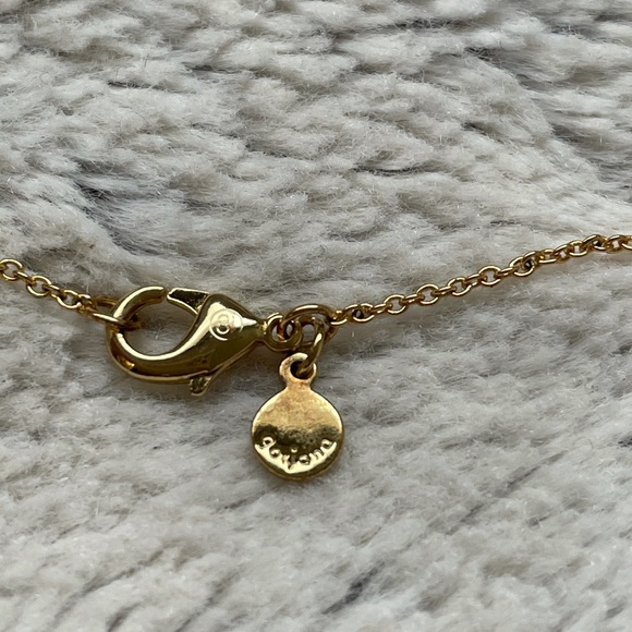 Gorjana gold scoop bar necklace - Picture 5 of 13